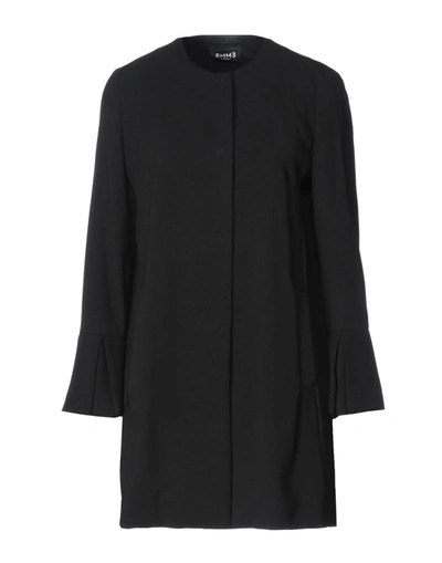 Emme By Marella Overcoats In Black