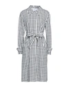 Harris Wharf London Overcoats In White