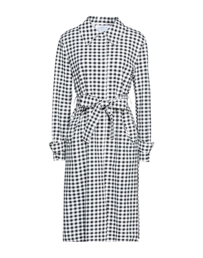 Harris Wharf London Overcoats In White
