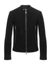 Paolo Pecora Jackets In Black