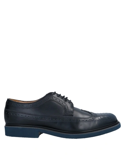 Albusceri Lace-up Shoes In Dark Blue