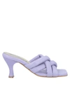Loretta Pettinari Sandals In Purple