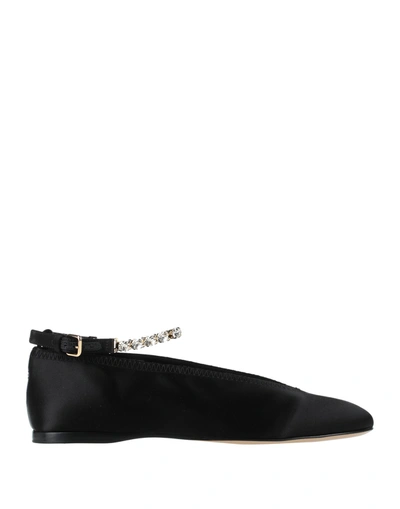 Jw Anderson Ballet Flats In Black