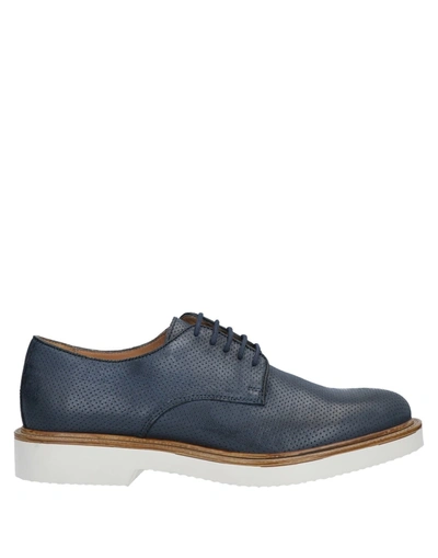 Albusceri Lace-up Shoes In Dark Blue