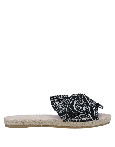 Manebi Espadrilles In Black