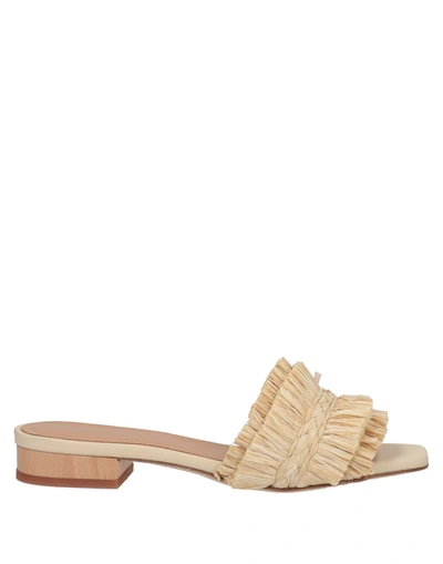 Paloma Barceló Sandals In Beige