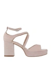 FORMENTINI FORMENTINI WOMAN SANDALS LIGHT PINK SIZE 8 SOFT LEATHER