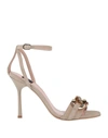 ISLO ISABELLA LORUSSO ISLO ISABELLA LORUSSO WOMAN SANDALS BEIGE SIZE 10 SOFT LEATHER