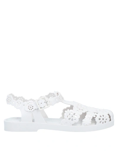 Melissa + Viktor & Rolf Sandals In White