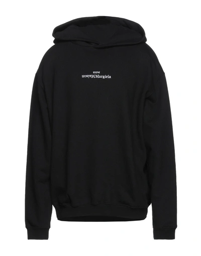 Maison Margiela Sweatshirts In Black