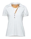 Donnavventura By Alviero Martini 1a Classe Polo Shirts In White