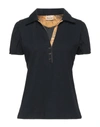 Donnavventura By Alviero Martini 1a Classe Polo Shirts In Black