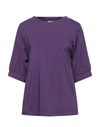 Alpha Studio T-shirts In Purple