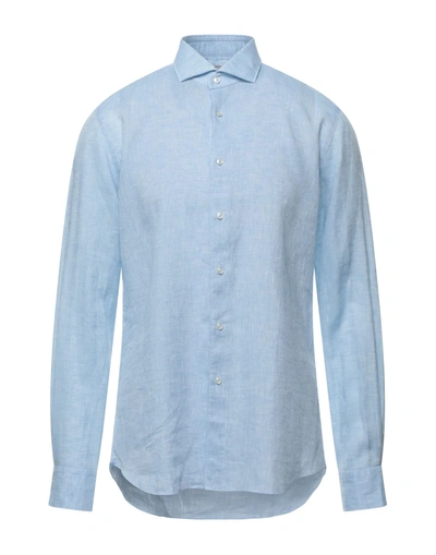 Xacus Shirts In Sky Blue