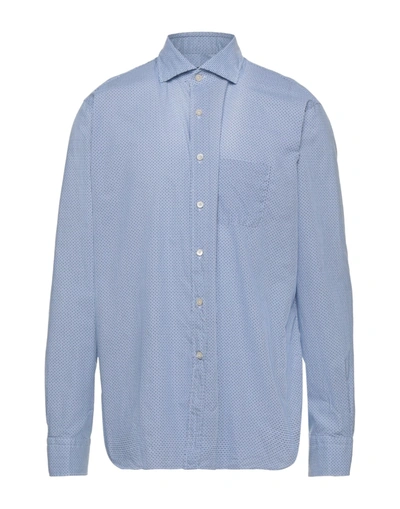 Alessandro Gherardi Shirts In Blue