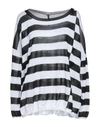 Manila Grace Sweaters In Black