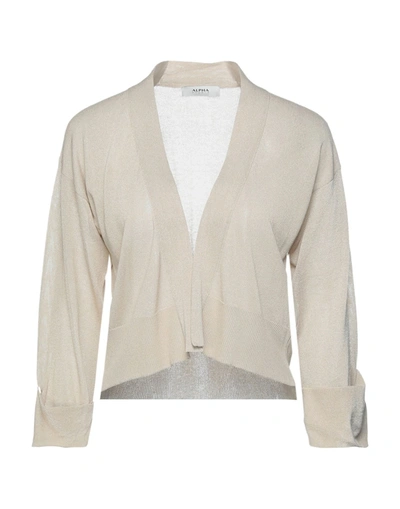 Alpha Studio Cardigans In Beige
