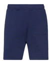 Bel-air Athletics Man Shorts & Bermuda Shorts Midnight Blue Size M Cotton