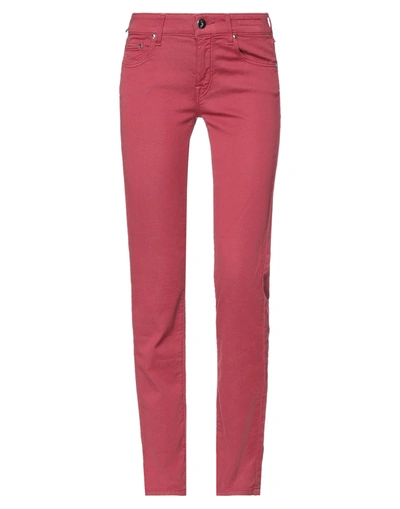 Jacob Cohёn Pants In Maroon