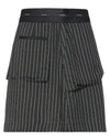 Neil Barrett Mini Skirts In Black