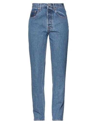 Vetements Blue Skinny Jeans