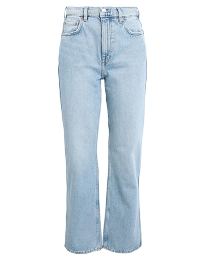 Other Stories &  Woman Denim Pants Blue Size 26w-30l Organic Cotton, Post-consumer Recycled Cotton