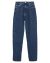 OTHER STORIES & OTHER STORIES WOMAN JEANS BLUE SIZE 30W-30L ORGANIC COTTON, POST-CONSUMER RECYCLED COTTON, ELASTAN