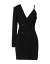Boutique Moschino Short Dresses In Black
