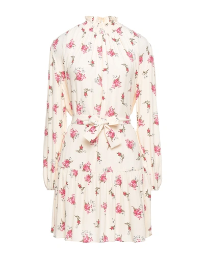 Maje Short Dresses In Light Pink