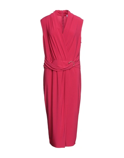 Joseph Ribkoff Midi Dresses In Fuchsia