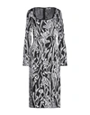 Givenchy Midi Dresses In Black