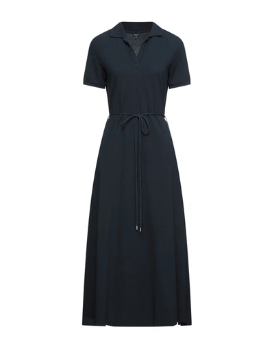 Aspesi Midi Dresses In Dark Blue