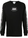 Blood Brother Velocity Tower Long-sleeved T-shirt In Black