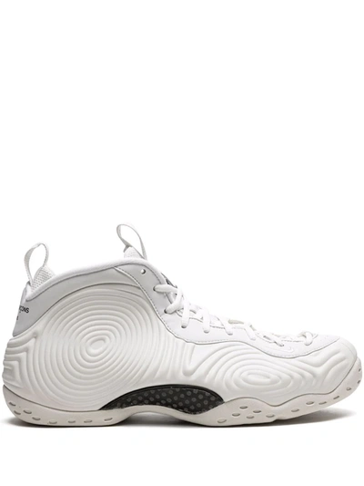 Nike X Cdg Air Foamposite One Trainers In White