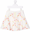 THE MARC JACOBS BRODERIE-ANGLAISE TIERED MINISKIRT