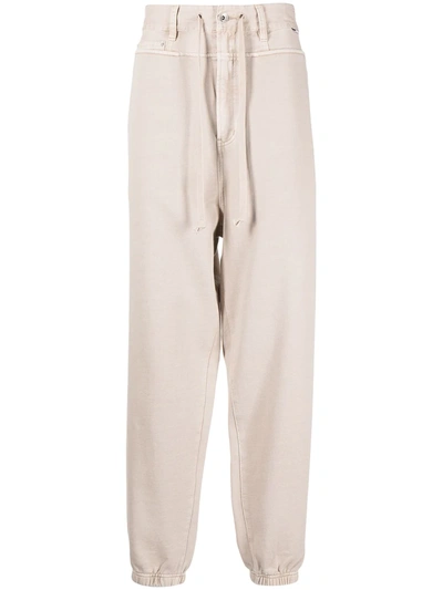Five Cm Logo Patch Track Pants In Neutrals