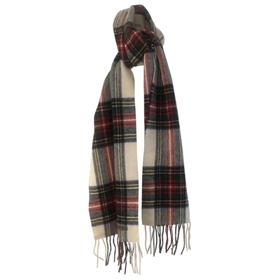 Pre-owned Dsquared2 Wool Stole In Multicolour