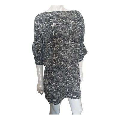 Pre-owned Ganni Tunic In Grey