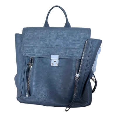 Pre-owned 3.1 Phillip Lim / フィリップ リム Leather Backpack In Grey