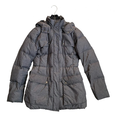 Pre-owned Add Puffer In Grey