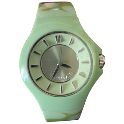 Pre-owned Morellato Watch In Green