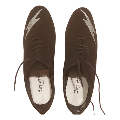 Pre-owned Repetto Lace Ups In Black