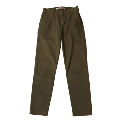 Pre-owned Comptoir Des Cotonniers Chino Pants In Khaki