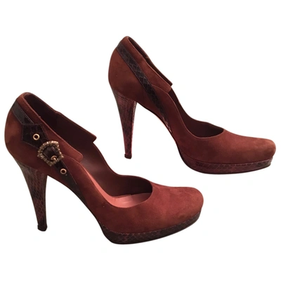 Pre-owned Les Tropeziennes Heels In Brown