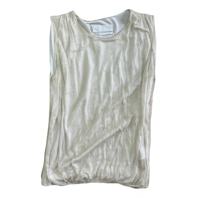 Pre-owned Maison Margiela Vest In Beige