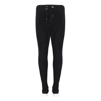Pre-owned Balmain Cashmere Trousers In Black