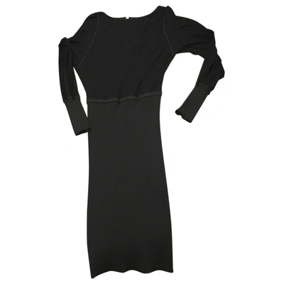 Pre-owned Faith Connexion Dress In Black