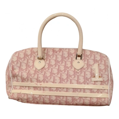 Pre-owned Dior Cloth Handbag In Pink
