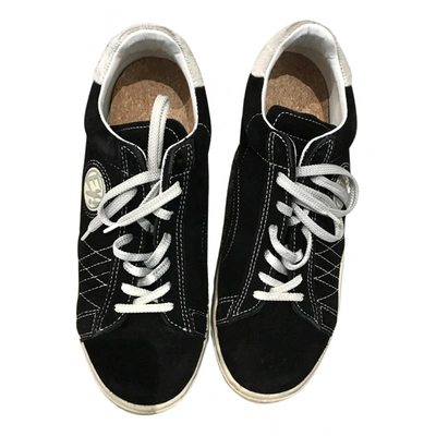 Pre-owned Eytys Low Trainers In Black