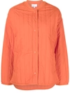 3.1 Phillip Lim Quilted Single-breasted Jacket In Orange